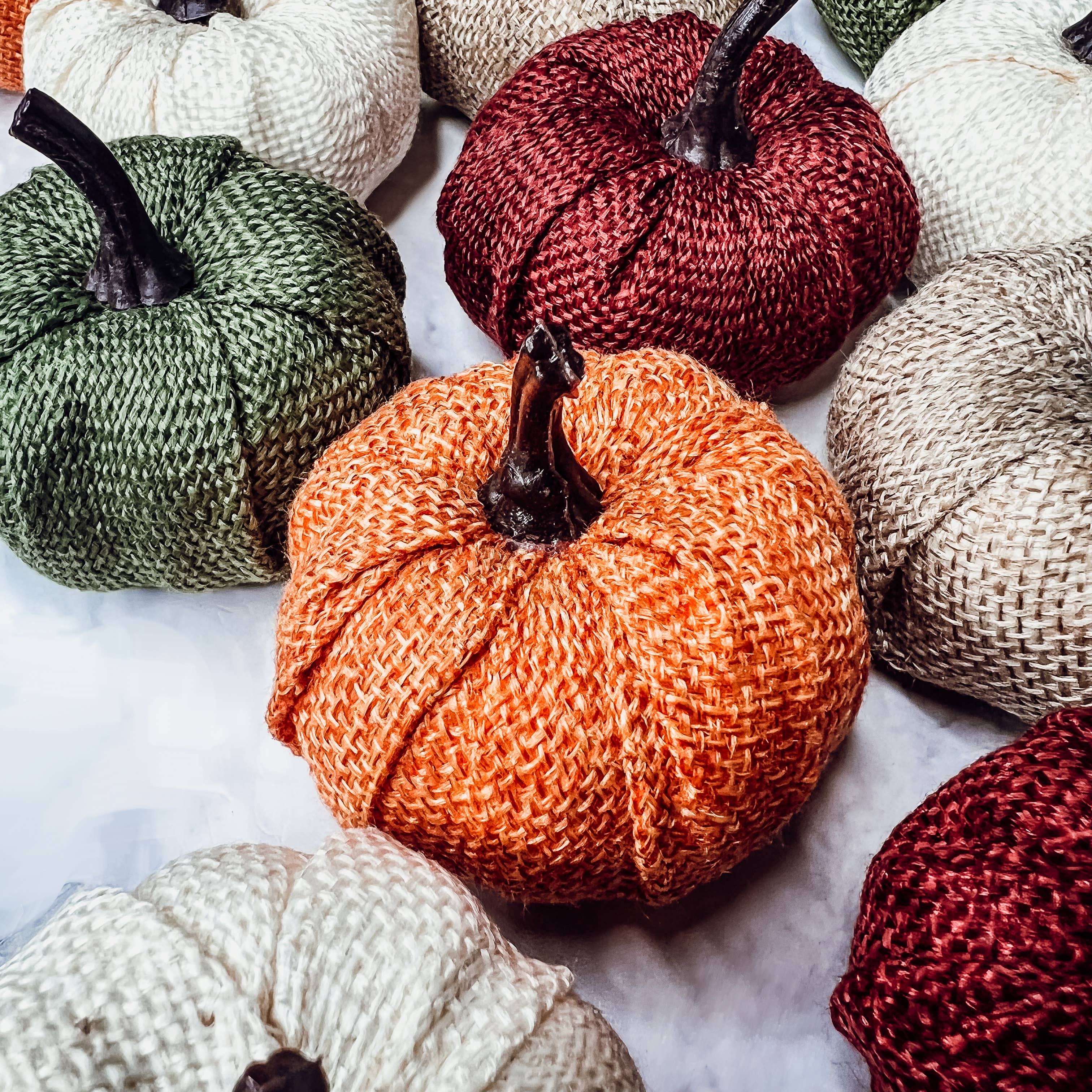 Gia Roma - Wholesale Decorative Tabletop Object - Mini Jute Pumpkins, Halloween & Fall Shelf Decorations19