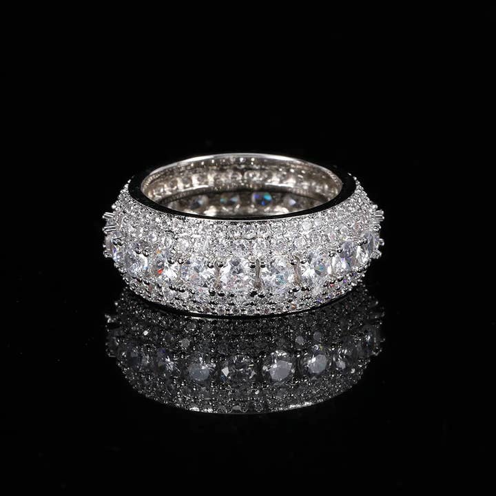 GB Jewelry – Großhandel Mehrsteinige Ringe – King Ring aus 18 Karat Gold mit Diamant
