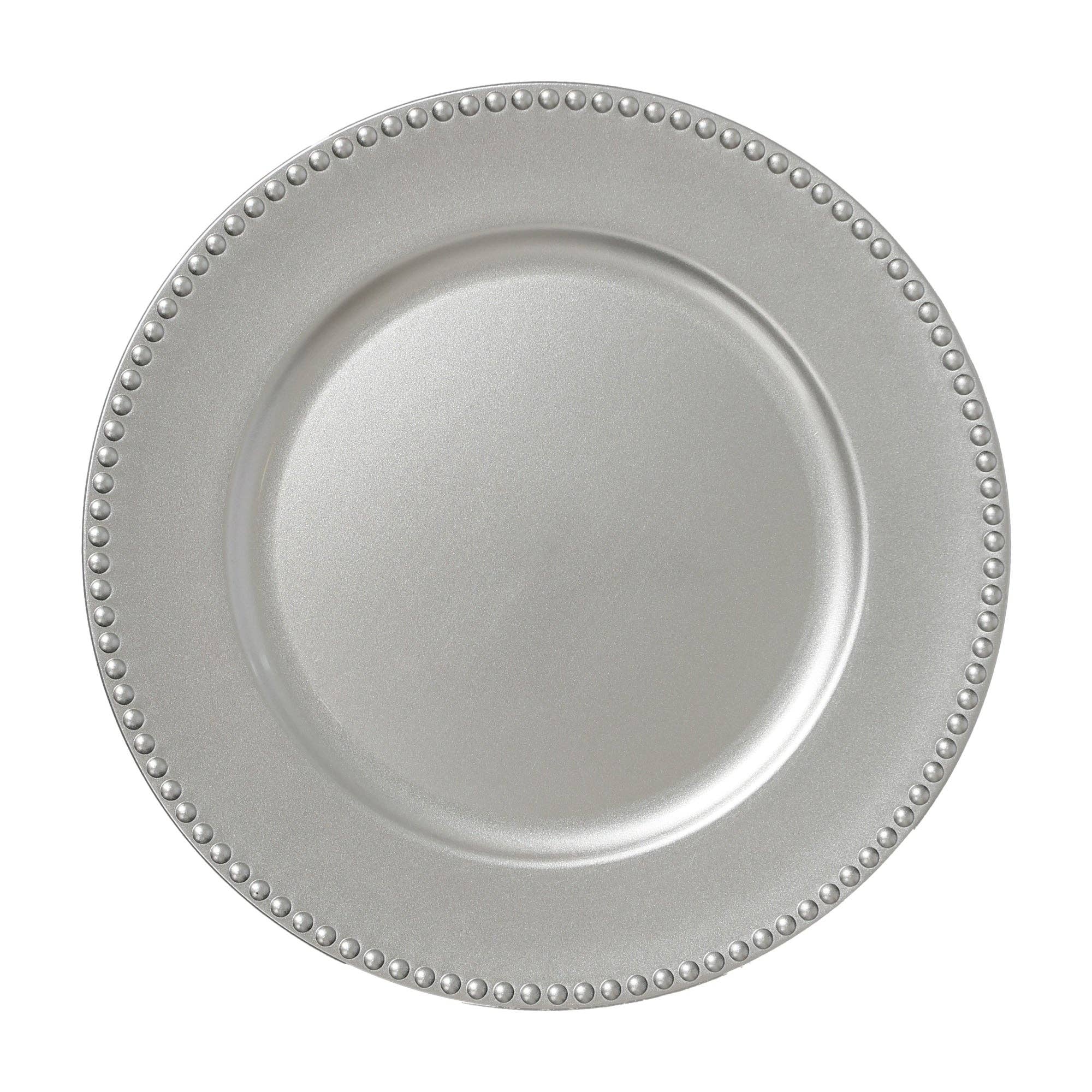 Rinkit Ltd - Wholesale Charger Plate - Round Beaded Charger Plate - 33cm7