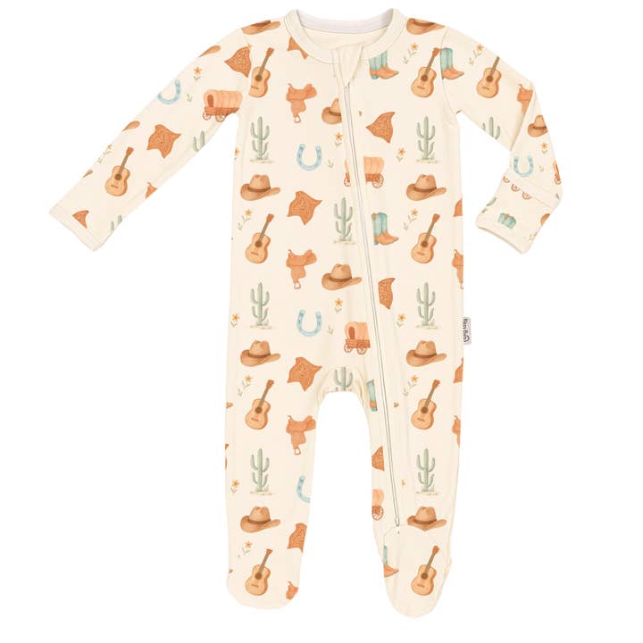 Bitsy Barn - Wholesale Jumpsuit - Baby - Sunset Rodeo - Zippy Footie