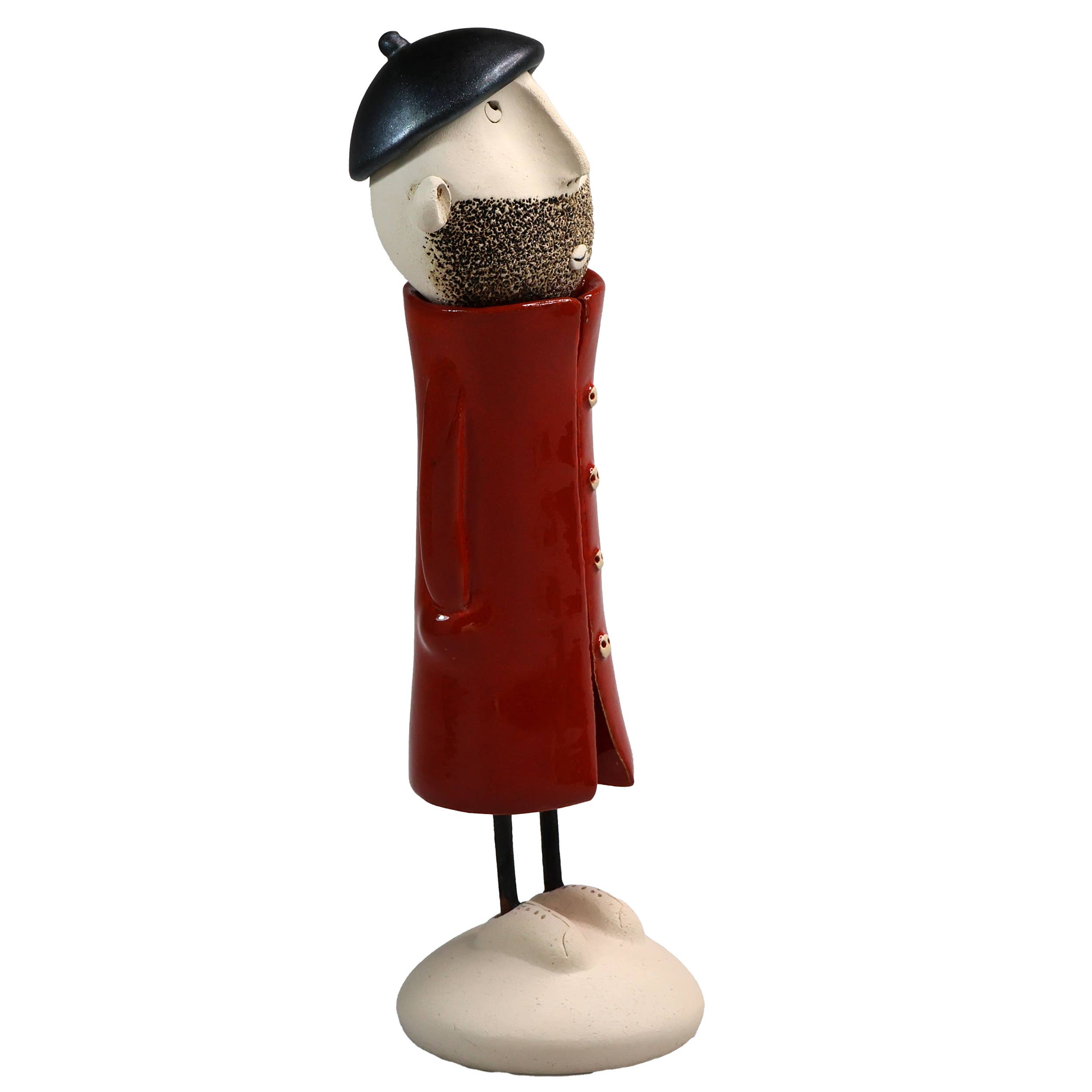 Enigma Supplies – wholesale Decorative figurine – MiGC with Beard Ceramic Figurine| Various Colours9