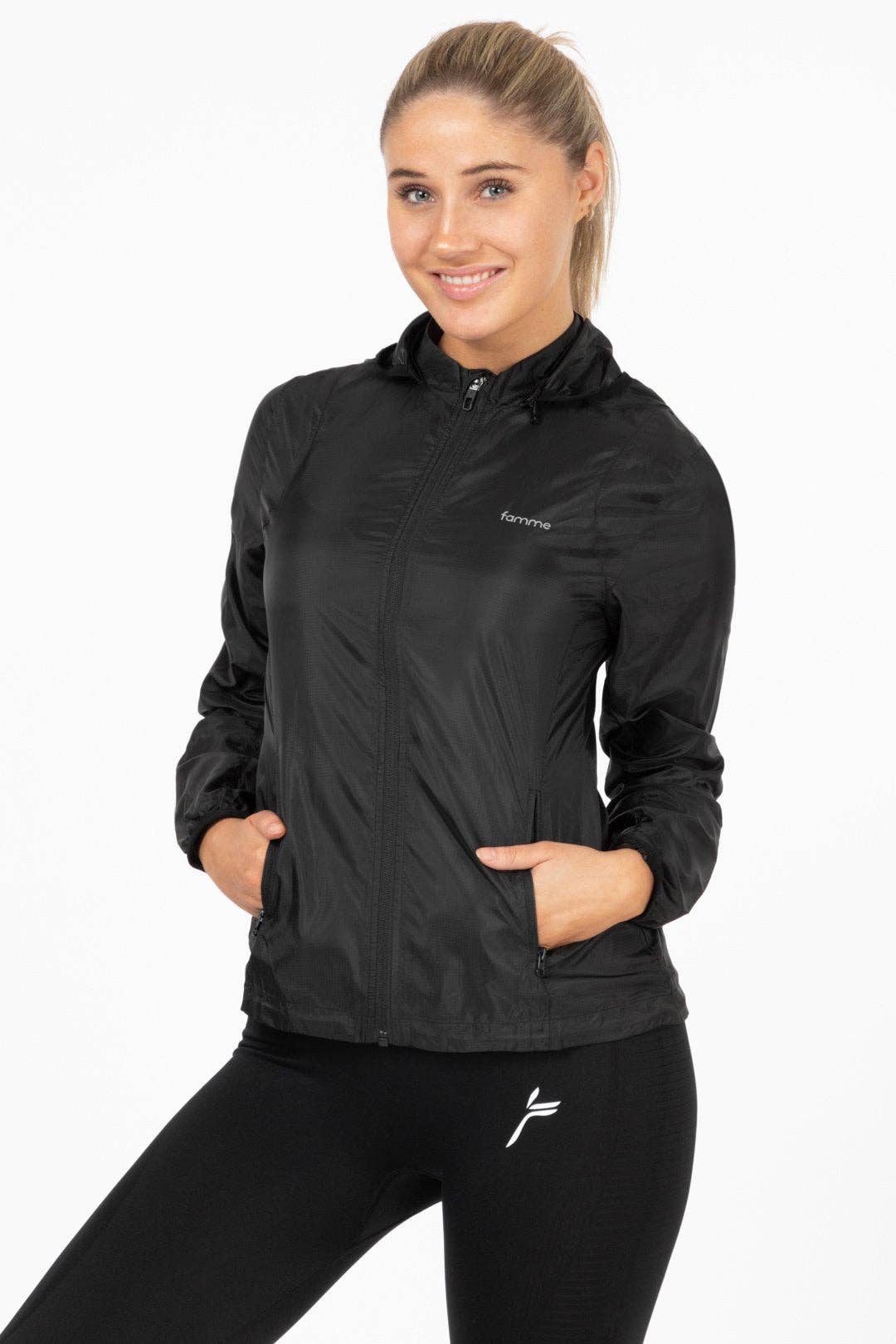 Famme - Wholesale Athletic Jacket - Women's - Pace Running Jacket0