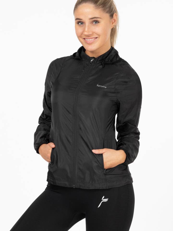 Famme - Wholesale Athletic Jacket - Women's - Pace Running Jacket0