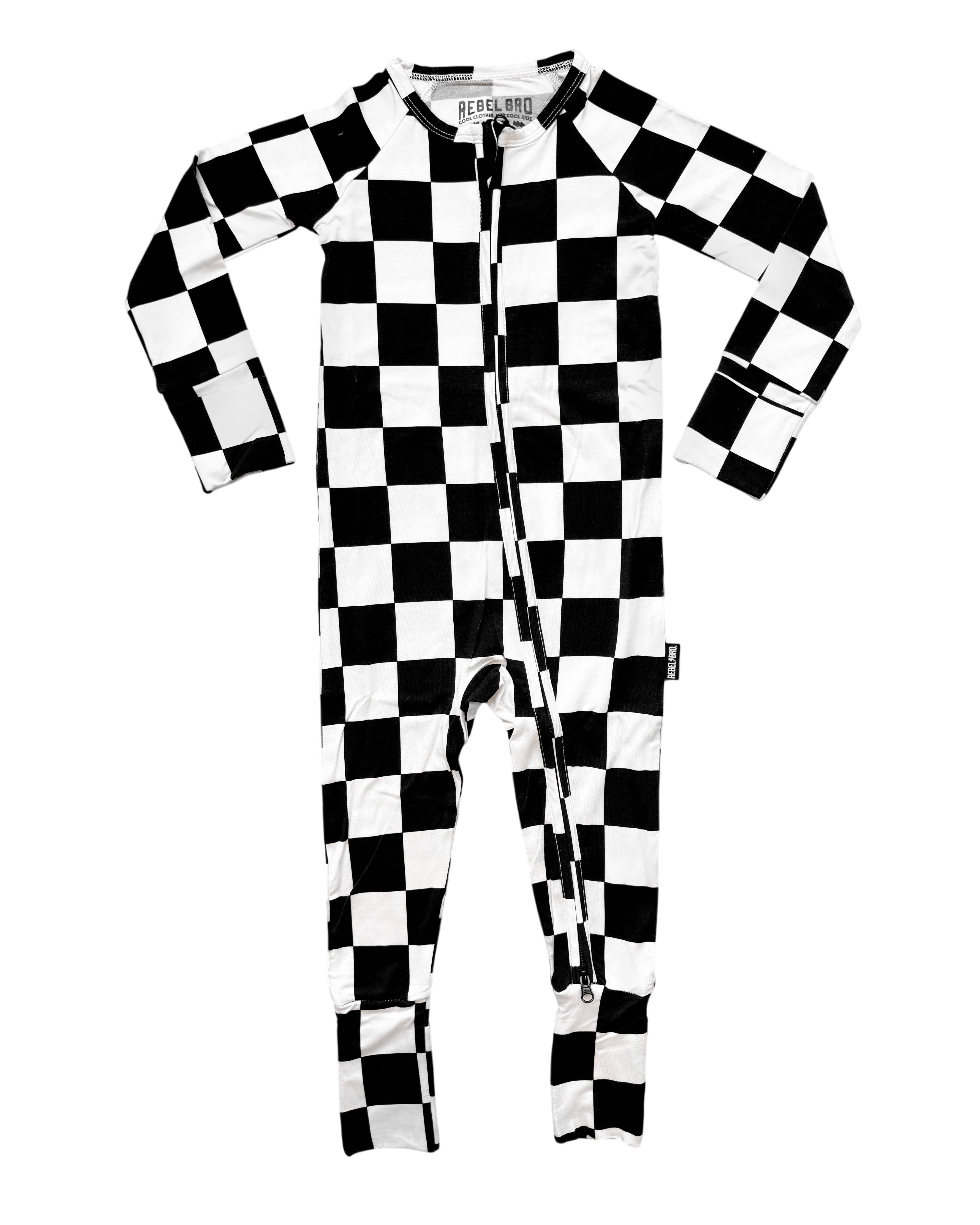 Rebel Bro – wholesale Nattdräkt – Baby – Bambu Zippy Sovplagg i Venedig1