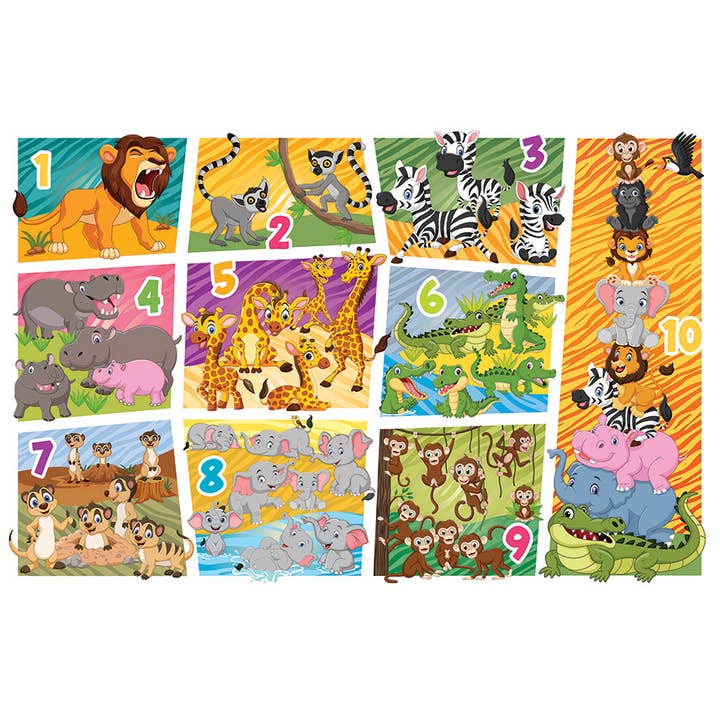 Puzzle de sol Compte d'animaux (35 pièces) - Âges 3+ pour la vente par Outset Games and Cobble Hill Puzzles