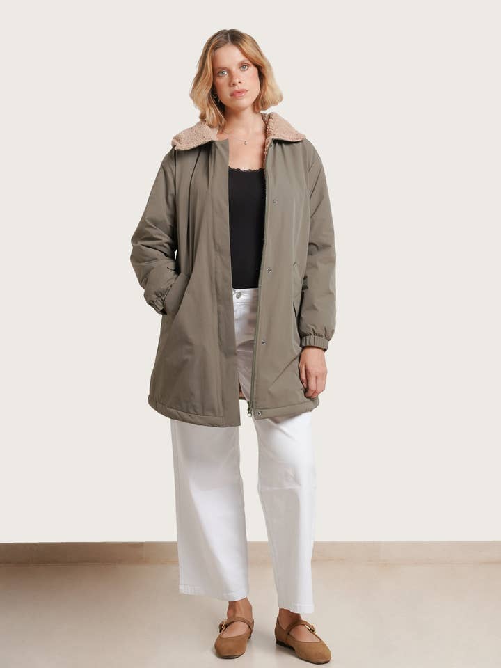 Scottie Vorher & Nachher Mantel für den Großhandel von Nom Maternity