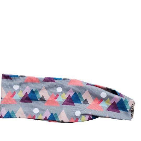 "Colorful Mountain" Classic Headband for wholesale by HappyAK Handmade Headbands and Neckwear