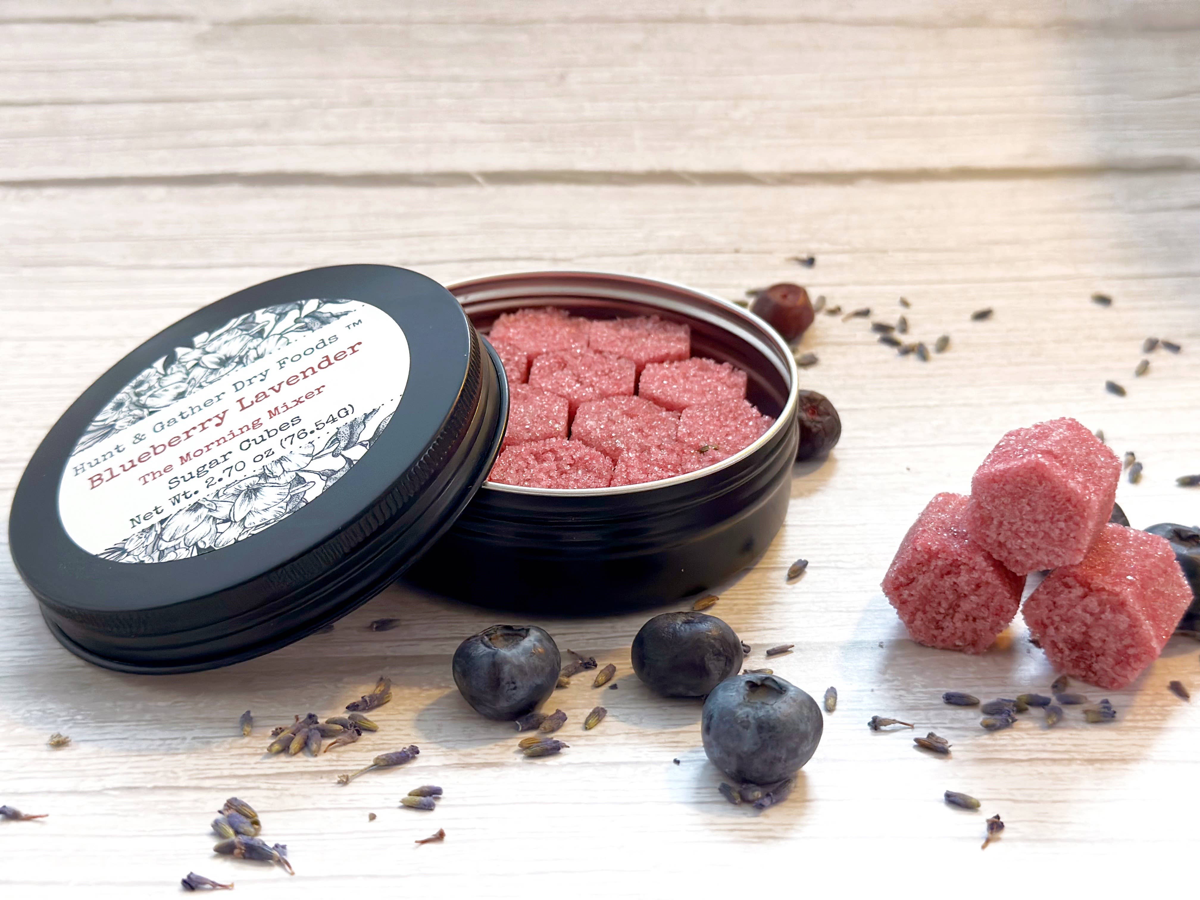 Hunt and Gather Dry Foods - Wholesale Sugar/Sweetener - The Morning Mixer Blueberry Lavender6