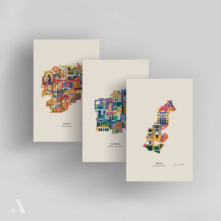 Microstates / Small Art Prints for wholesale by Addvent