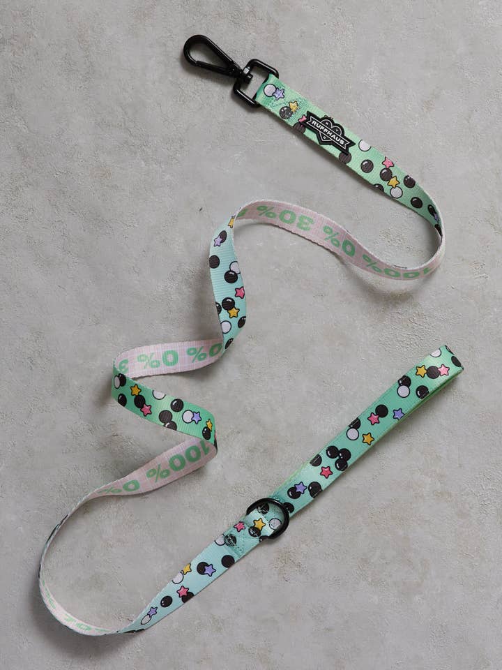 Matcha Boba Dog Leash for wholesale by Ruffhaus NYC