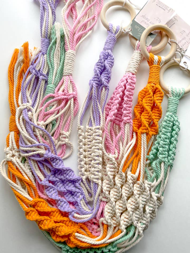 Tweekleurige plantenhanger voor wholesale door The Pretty Planter