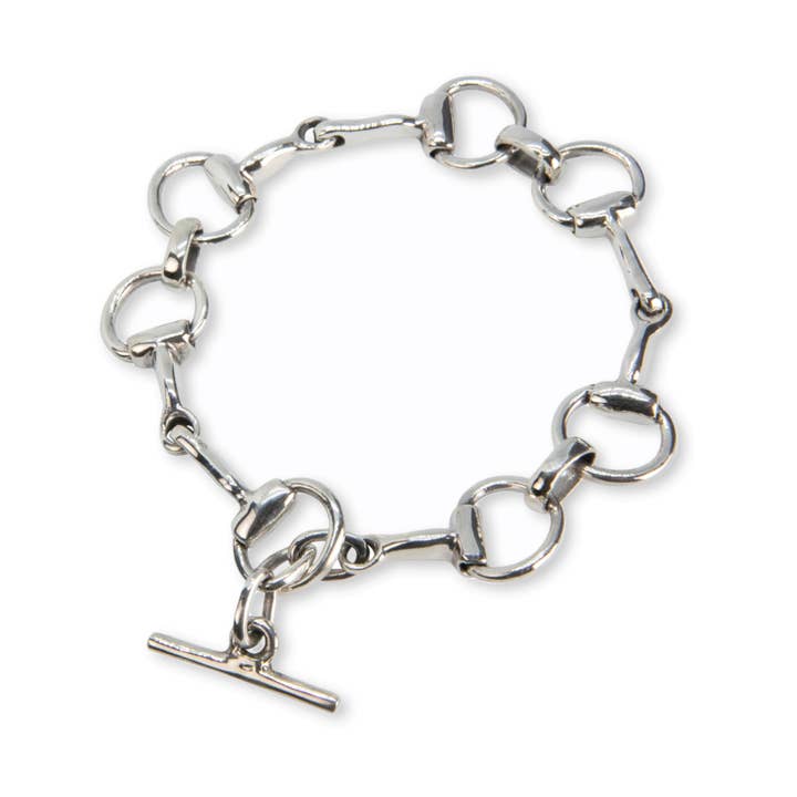 BRACELET S/S MORS DE CHEVAL pour la vente par Mountain Creek Jewellery