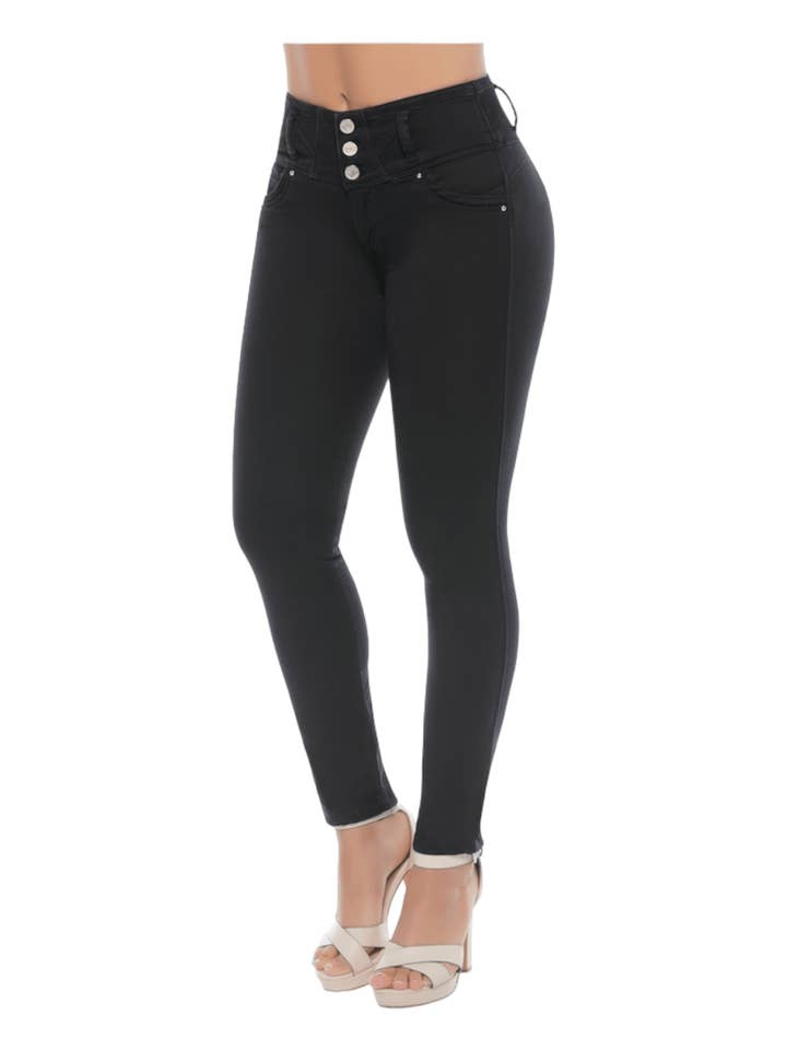 Balleløftende jeans for engroshandel hos Stella's Corset