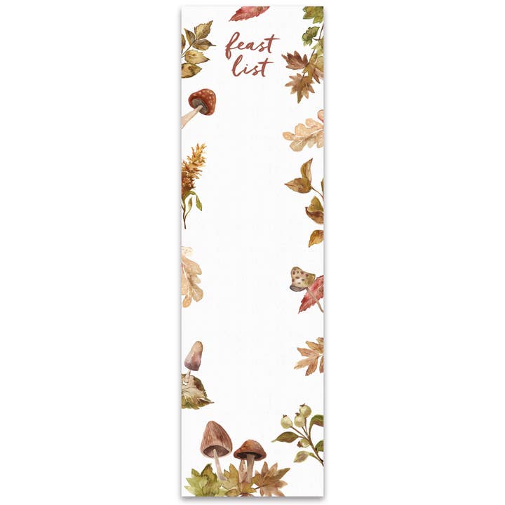 Feast List List Pad for wholesale by Primitives by Kathy
