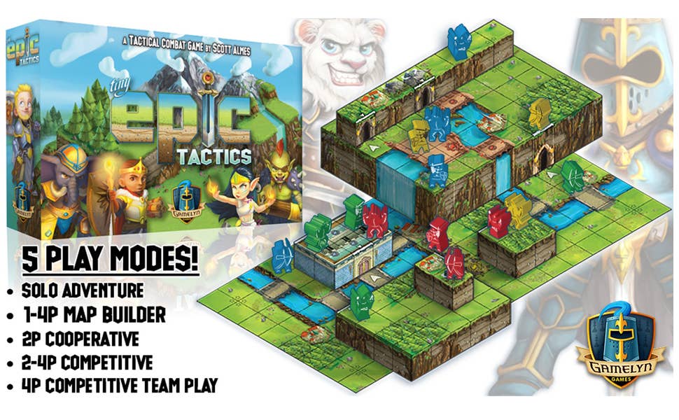 Gamelyn Games – wholesale Board game – Tiny Epic Tactics1