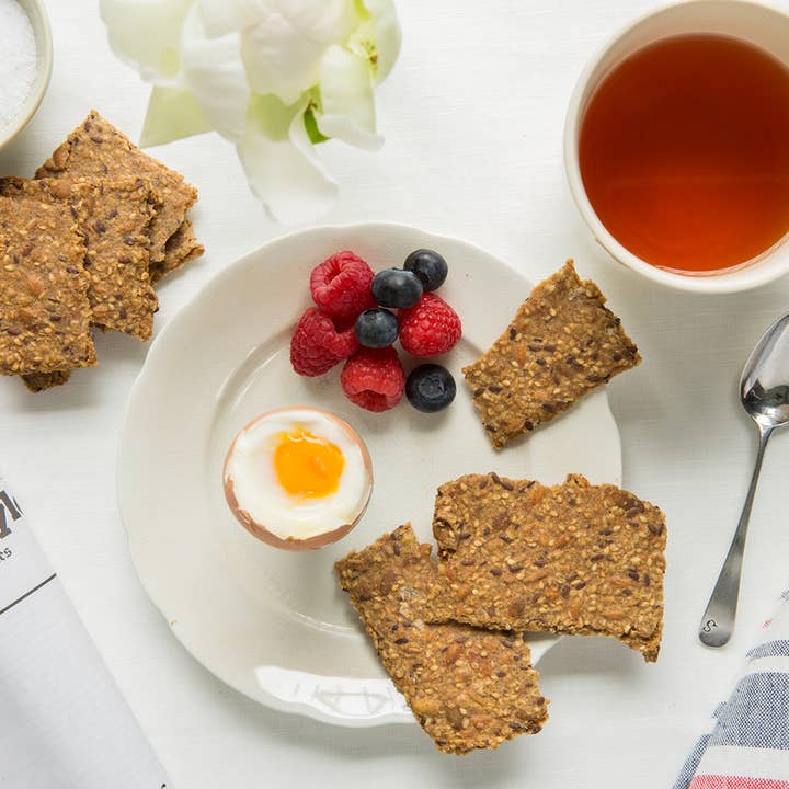 Norwegian Baked - Vendita all'ingrosso Cracker - Knekkebrød classico/Pane croccante fatto a mano biologico