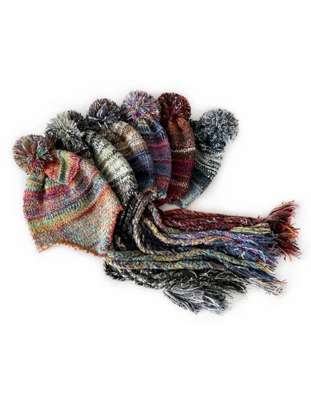 Funkyrel® Atzbranding Limited - Wholesale Beanie - Dames - Haila - Dames Colorblock Gebreide Oorflap Muts5