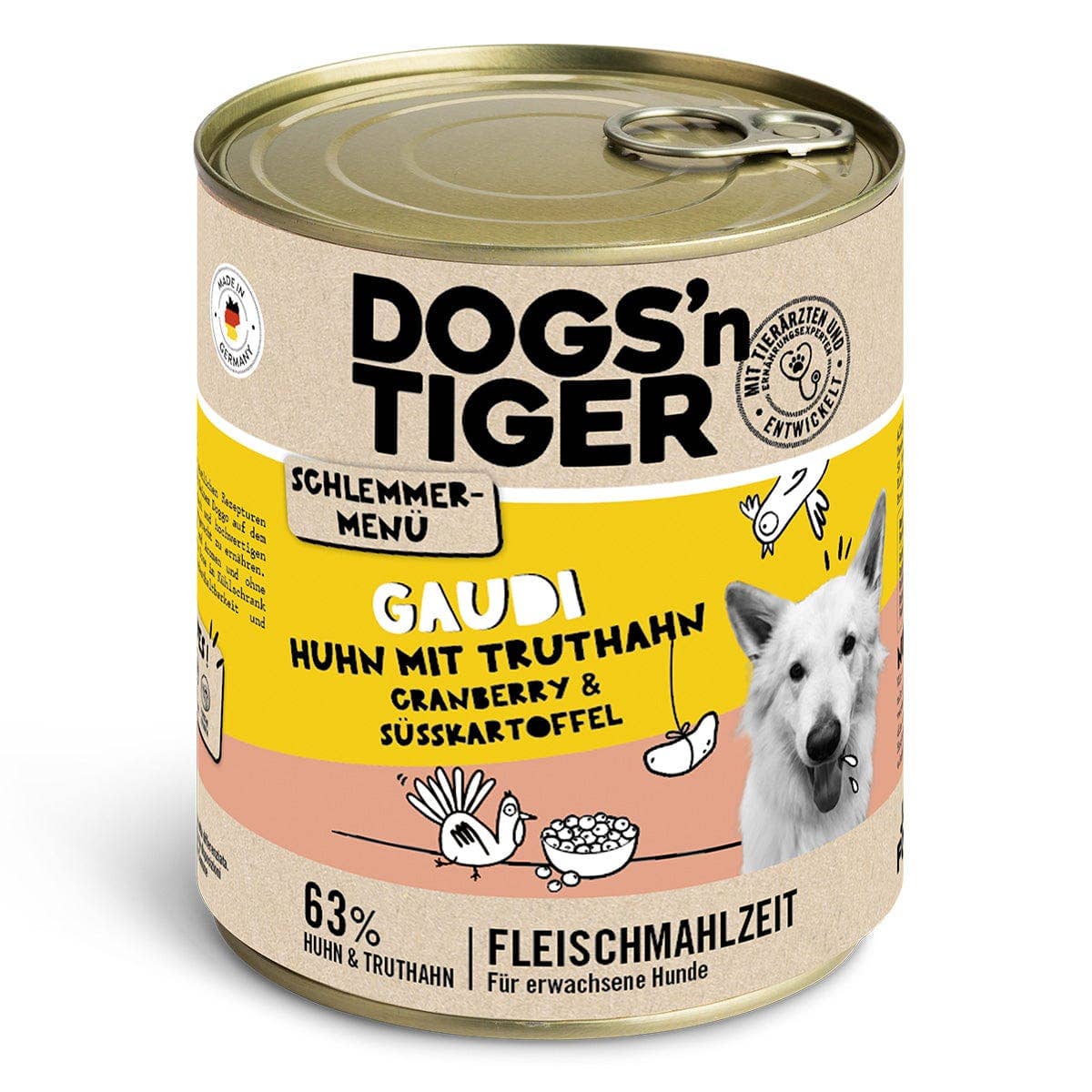 Dogs’n Tiger - Wholesale Pet Food - Dog - Dogs'n Tiger Adult Dog Food Gaudi Chicken & Turkey1