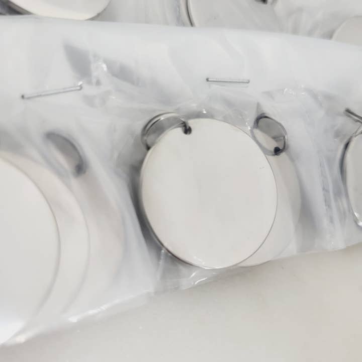 SoulfulMemory – wholesale Craft supplies – Wholesale laser engraving Round shape Metal Blanks