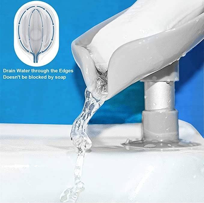 VIGOR - Wholesale Bath Soap Dish - Lotus Leaf Soap Dish Holder(10 Pack)7