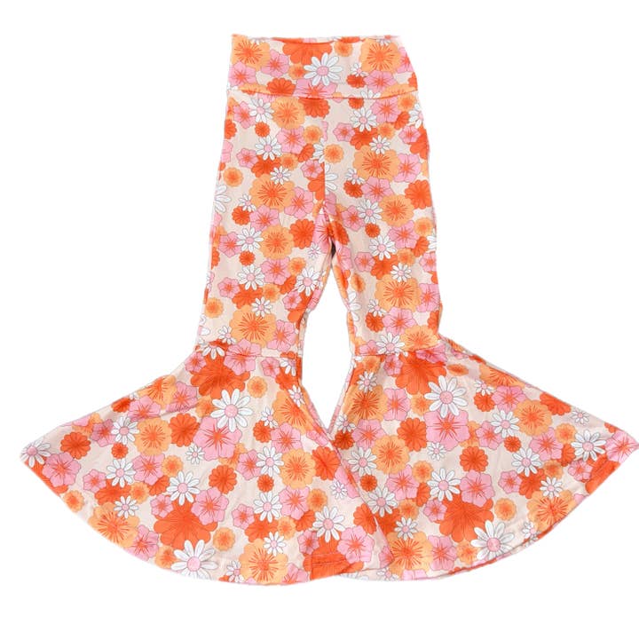 Helle Blumen-Schlaghosen für den Großhandel von Mercabows