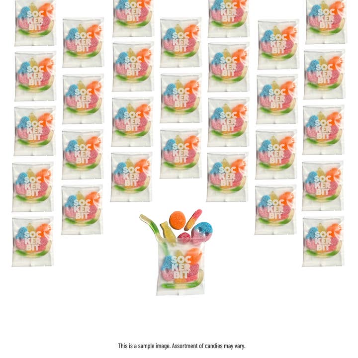Sockerbit - Wholesale Gummy - Single Serving Bags-Pack of 301