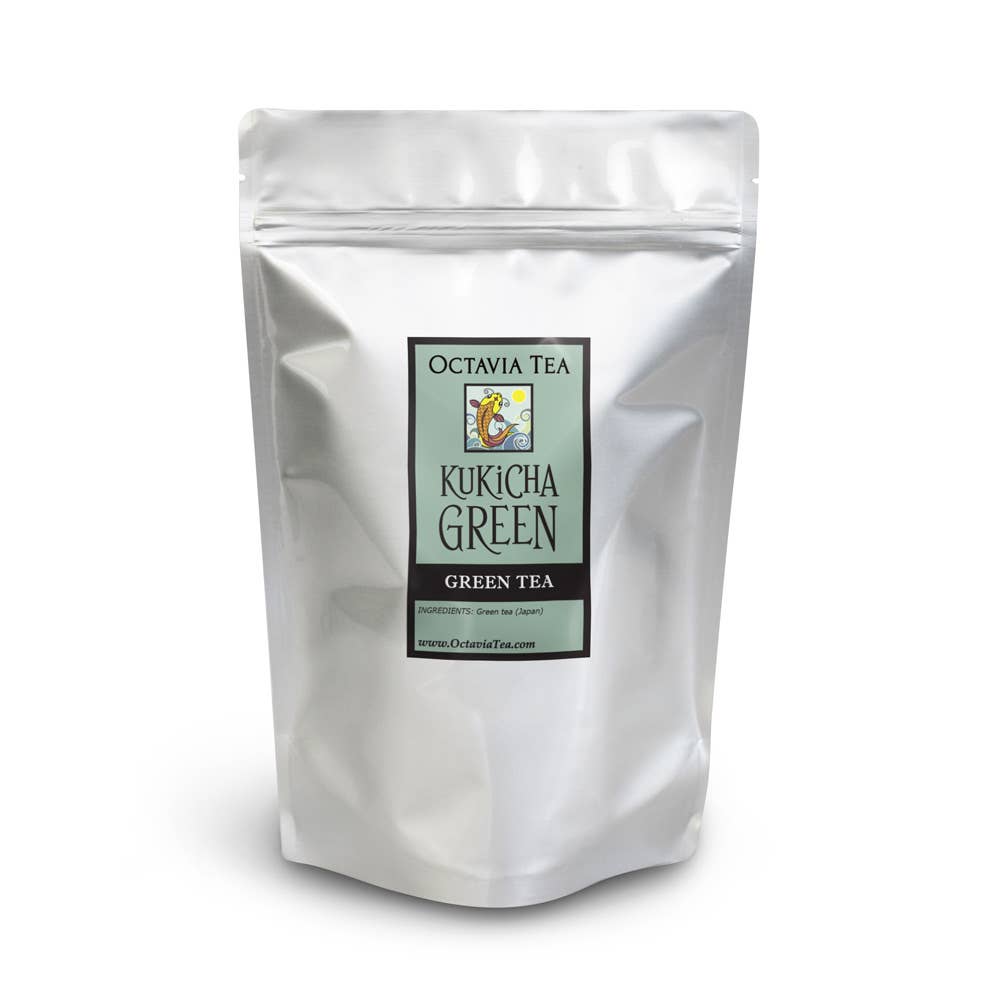 Octavia Tea - Wholesale Loose Tea - Kukicha Green4