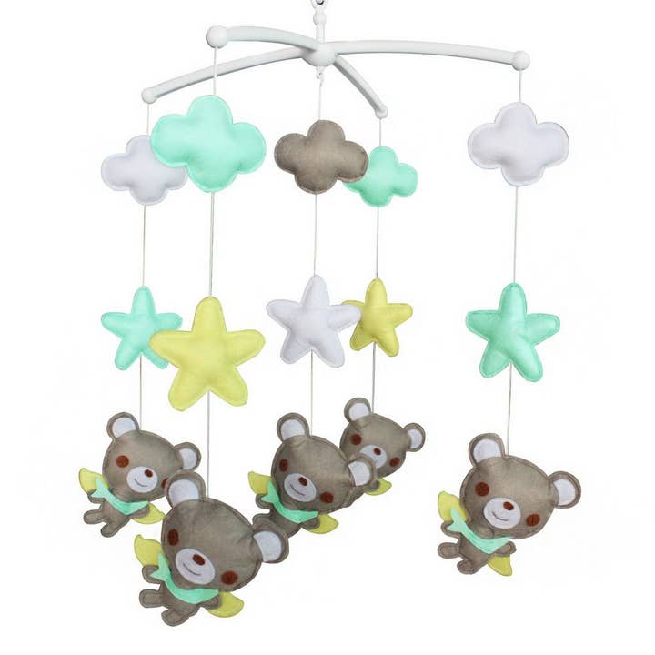 Naomi's Happy Place Shop - Wholesale Baby Mobile - Infant Bed Hanging Bell Crib Musical Toy, Creative Crib Mobile, Colorful