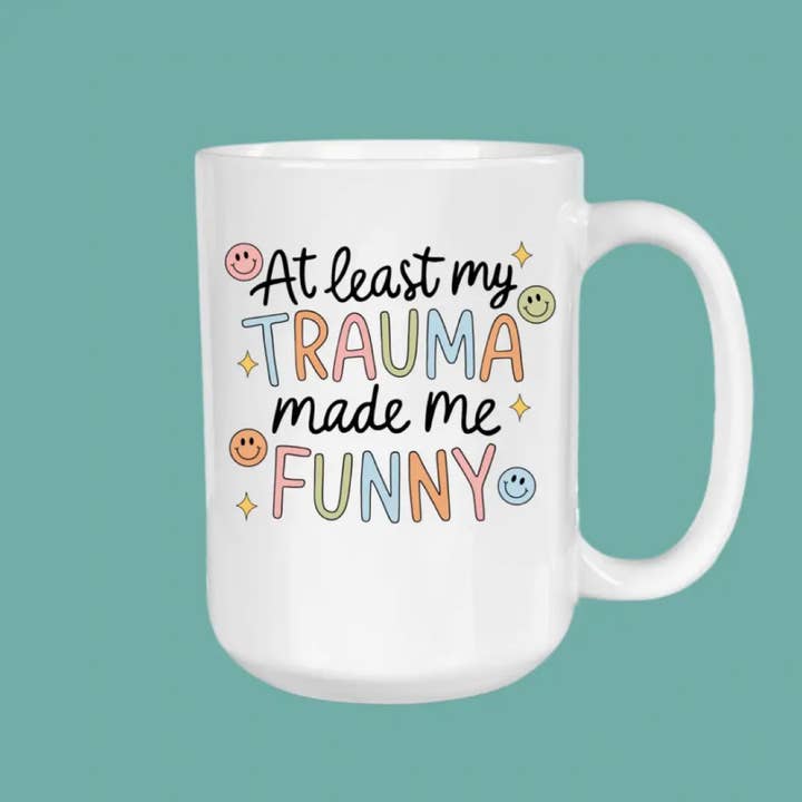 Trauma Girly, Coffee Mug for wholesale by The Sip Society