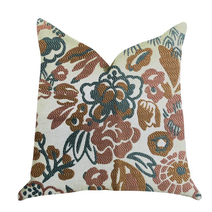 Floweret Luxury Throw Pillow for wholesale by Plutus Home Brands