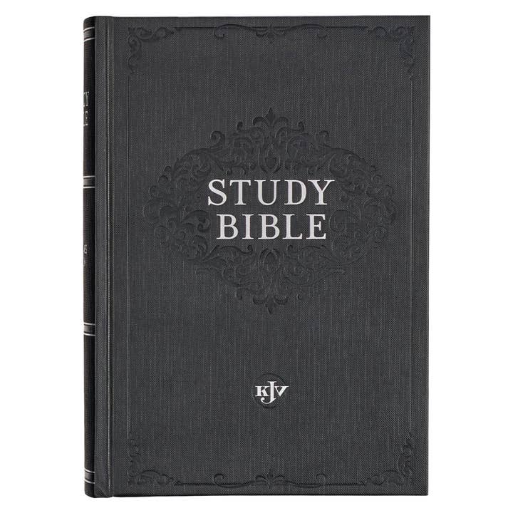 KJV Study Bible Hardcover, Black for wholesale by Christian Art Gifts