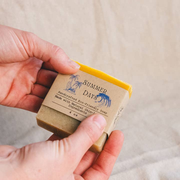 Sneedsboro Soap Company - Wholesale Bar Soap - Summer Days Bar Soap - Spring Soap3