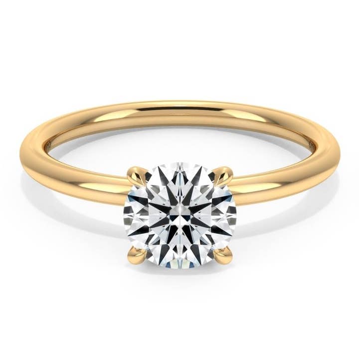 Anello di fidanzamento solitario N573 per la vendita all'ingrosso da parte di Pateel & CO