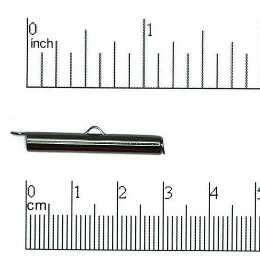 Continental Beads - Wholesale Craft Supplies - 30mm Slide Tube Sold by the Piece - K442