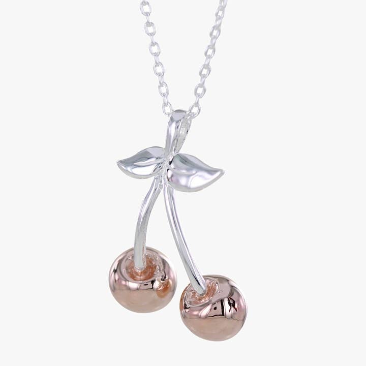 Colar Cherry Charm por atacado de REEVES & REEVES