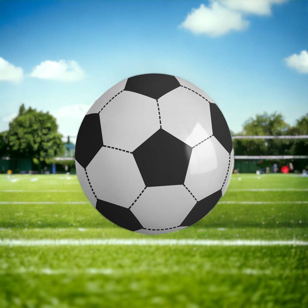 SPORTGIFTZ – wholesale Inflatables – Giant Inflatable Football 107cm ? Huge Outdoor Ball for Beach, Garden, Park | Fun for Kids & Adults | Ideal for Football, Volleyball Travel