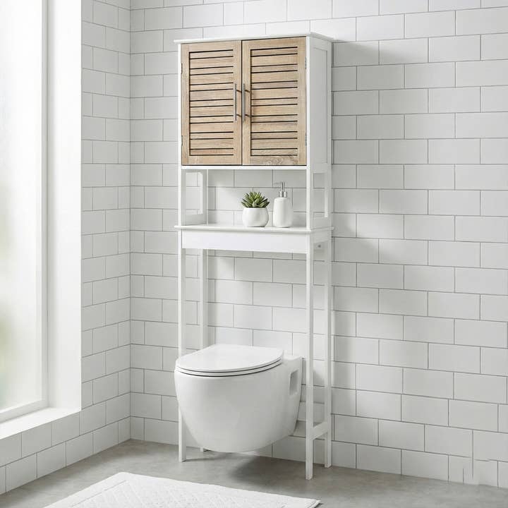 Over-Toilet Cabinet – Stockholm Collection for wholesale by Evideco French Home Goods