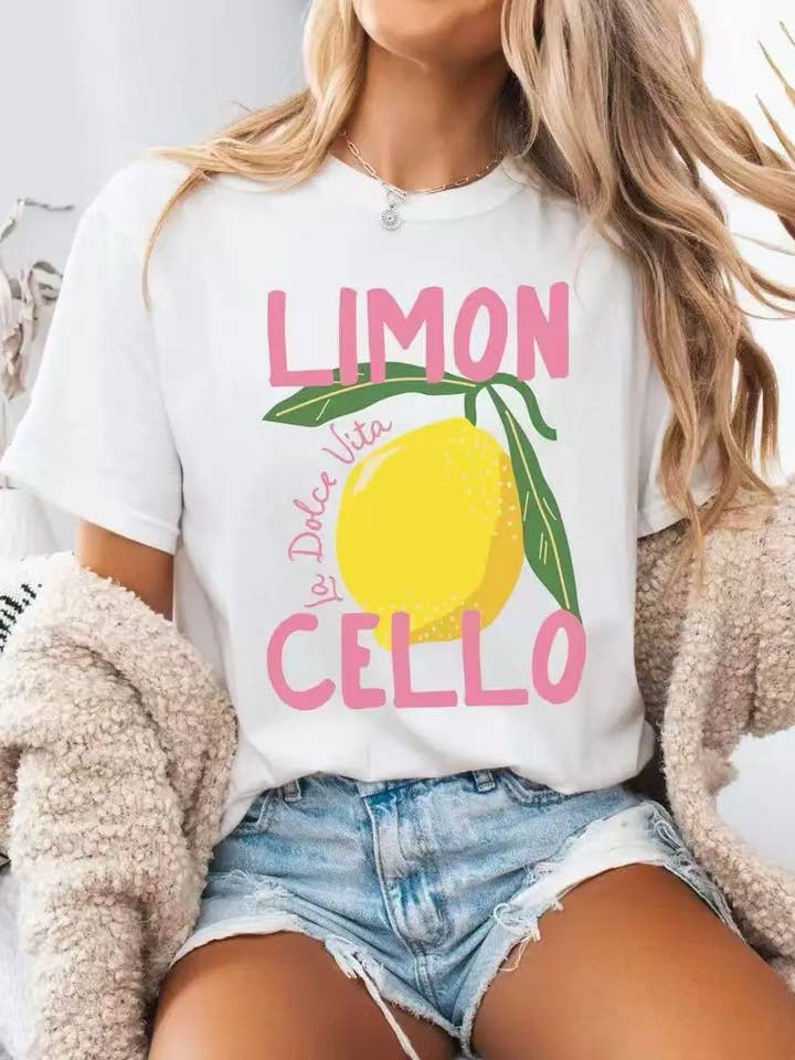 T-shirt donna stampato - 2206-60 per la vendita all'ingrosso da parte di ESTEE BROWN