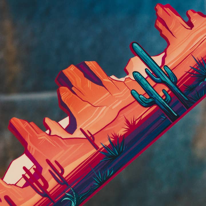 Hydrascape Stickers - Wholesale Sticker - Desertscape Infinity Sticker3