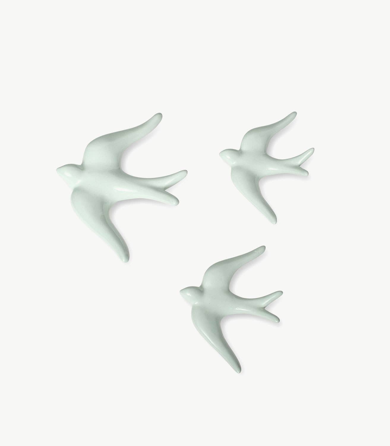 Casa Atlântica - Wholesale Decorative Figurine - Discovery pack – Smooth glazed ceramic swallows4