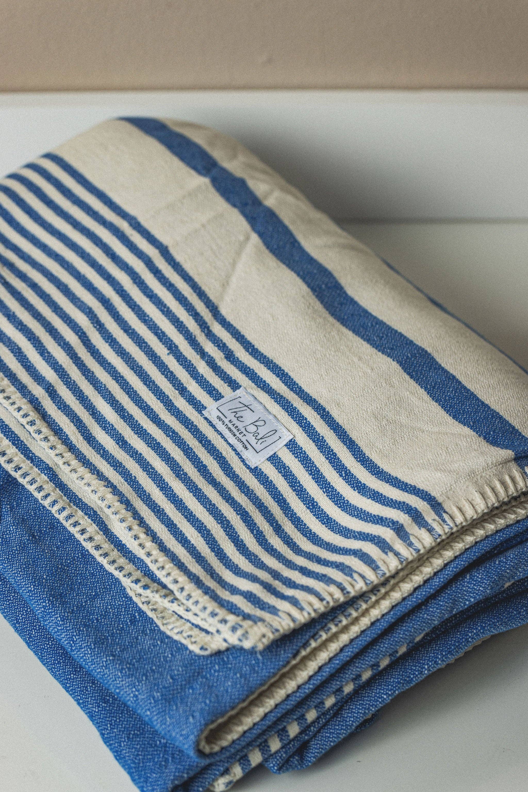The Bali Market - Wholesale Throw Blanket - Essential Stripe XL - Turkish Blanket5