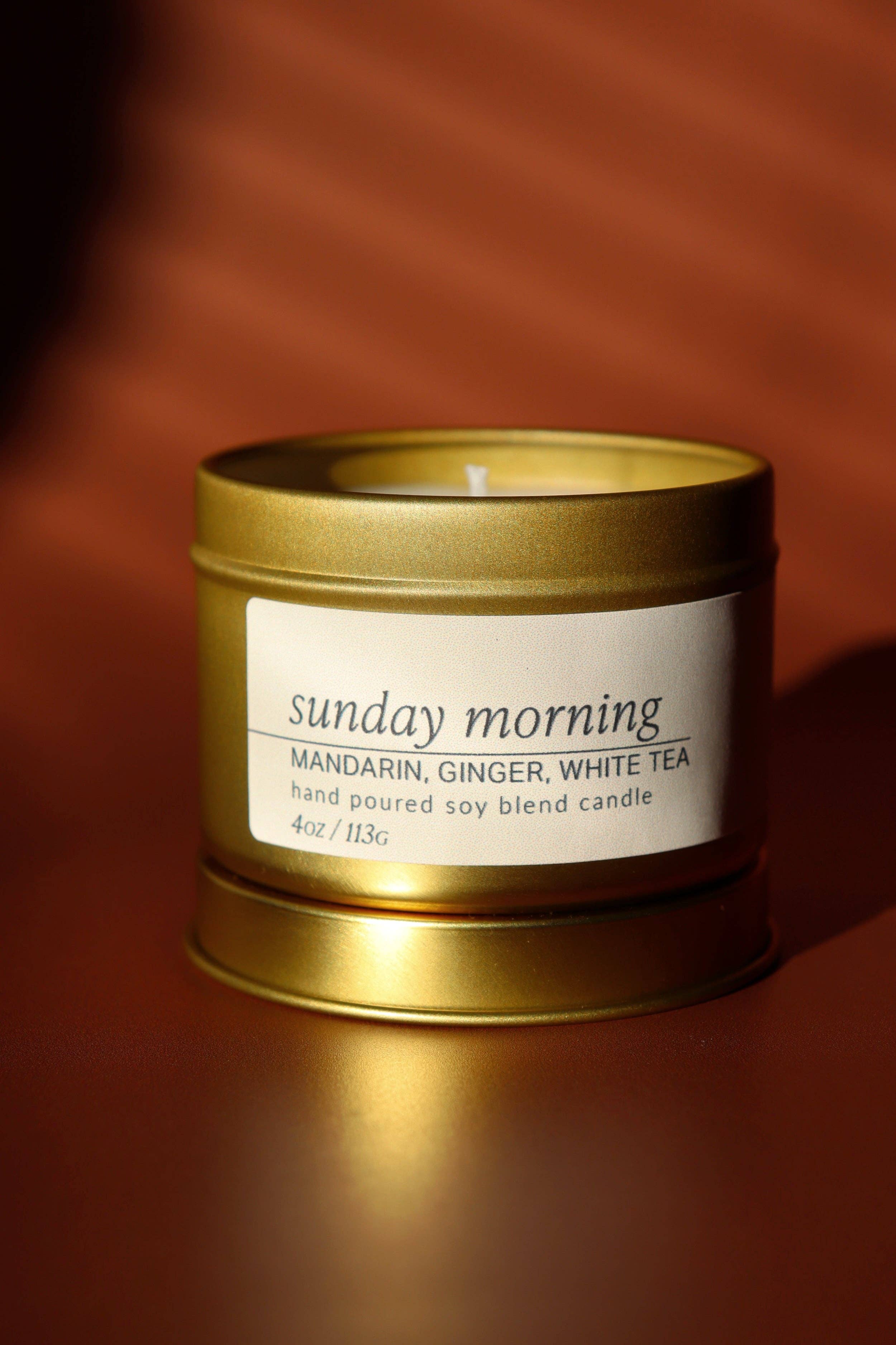 The Crafthaus - Wholesale Travel Candles - Sunday Morning 4oz Candle