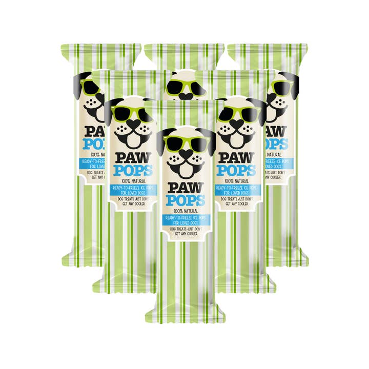 WOOF&BREW LTD - Wholesale Pet Treats - Dog - Woof&Brew Paw Pops Freeze Pops for Dogs - Original Flavour1