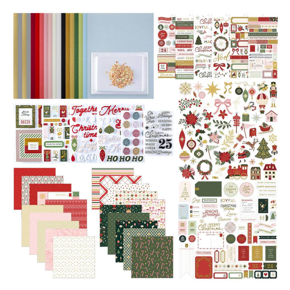 Hero Arts + Spellbinders Wholesale - Wholesale DIY Craft Kit - Merry Moments Limited Edition Holiday Cardmaking Kit 20251