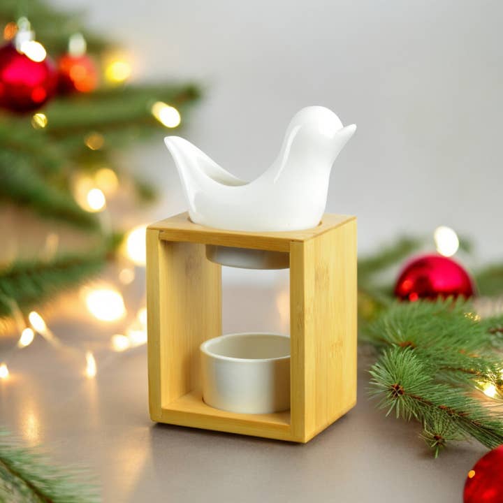 Zen'Arôme - Wholesale Fragrance Warmer - Birdy White Scented Wax Melts and Burner10