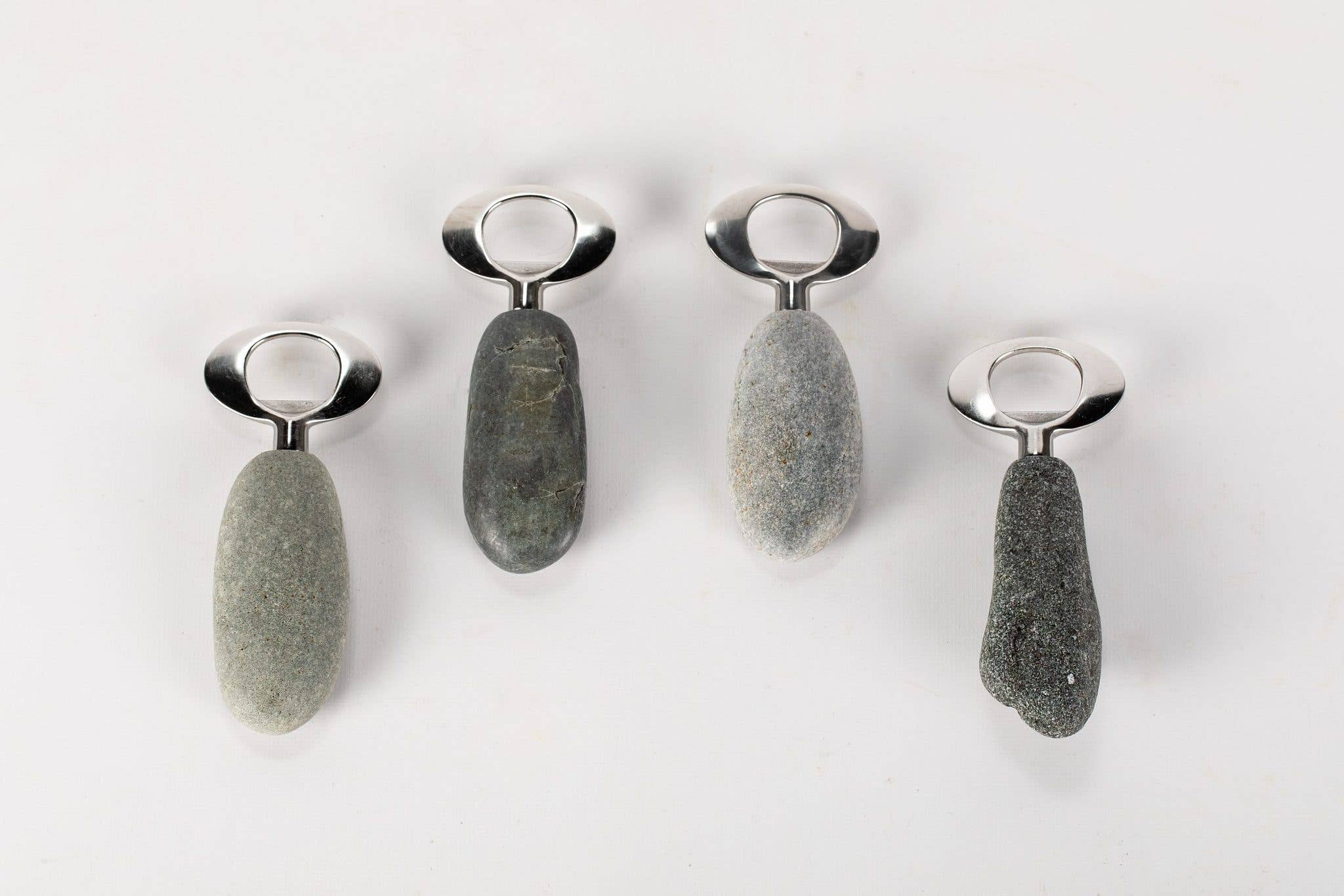 Funky Rock Designs - Wholesale Bottle/Wine Opener - Nature-Inspired Stainless Steel  Stone Bottle Opener13