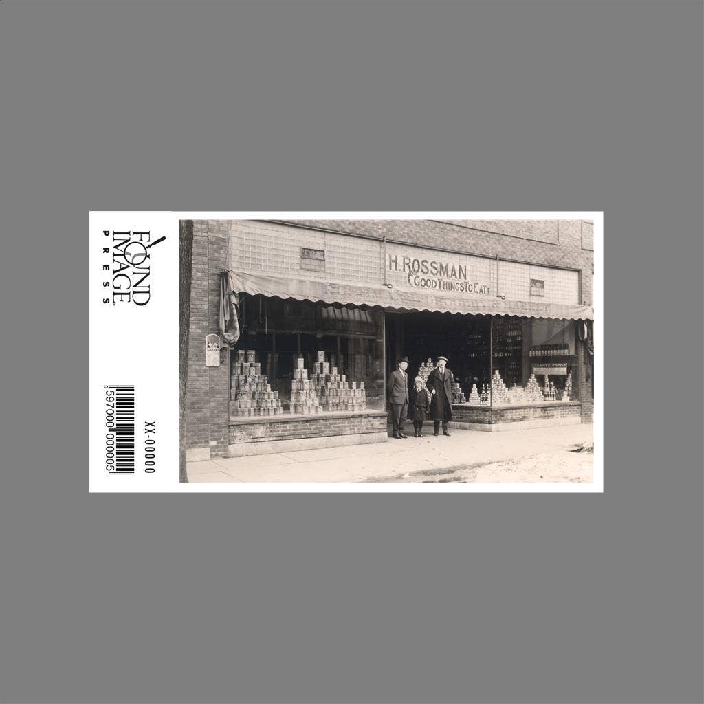 Found Image Press - Wholesale Sticker - Sticker FO-738 Rossman Grocery Store1