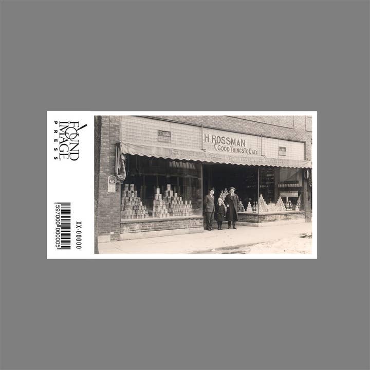 Found Image Press - Wholesale Sticker - Sticker FO-738 Rossman Grocery Store1