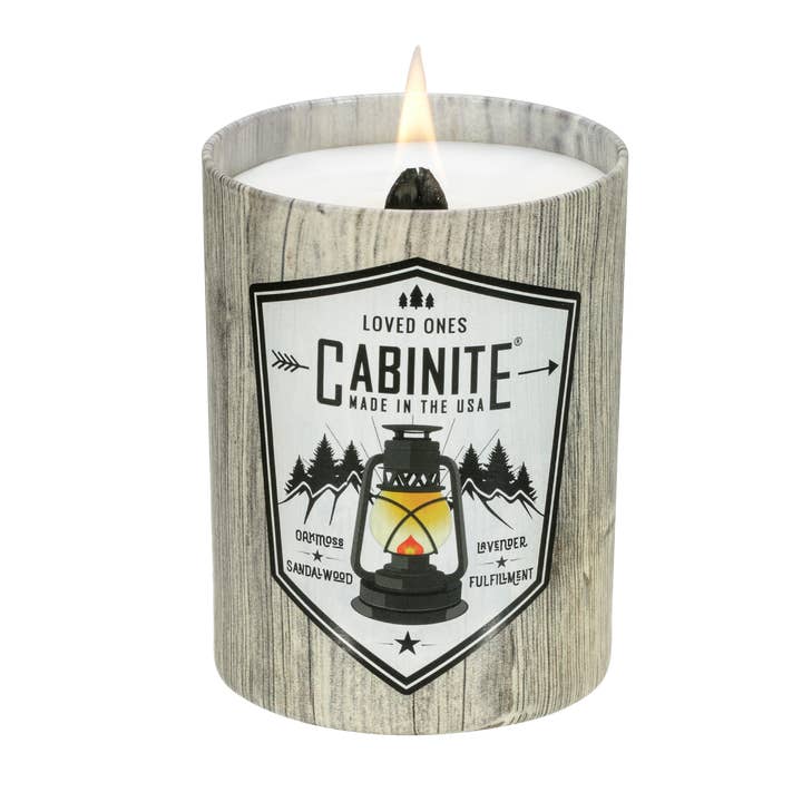 Log Cabin Collection - Loved Ones 11oz + 55hr burn for wholesale by Cabinite