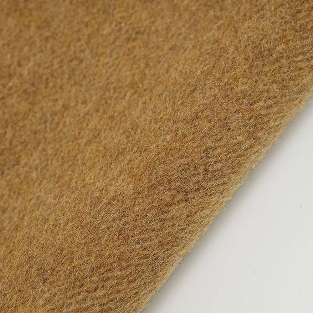 Colorea como imágenes Abrigo Blazer de Lana CT111 Otoño con Diseño de Solapa de Bufanda Combinada de venta al por mayor en Faire13